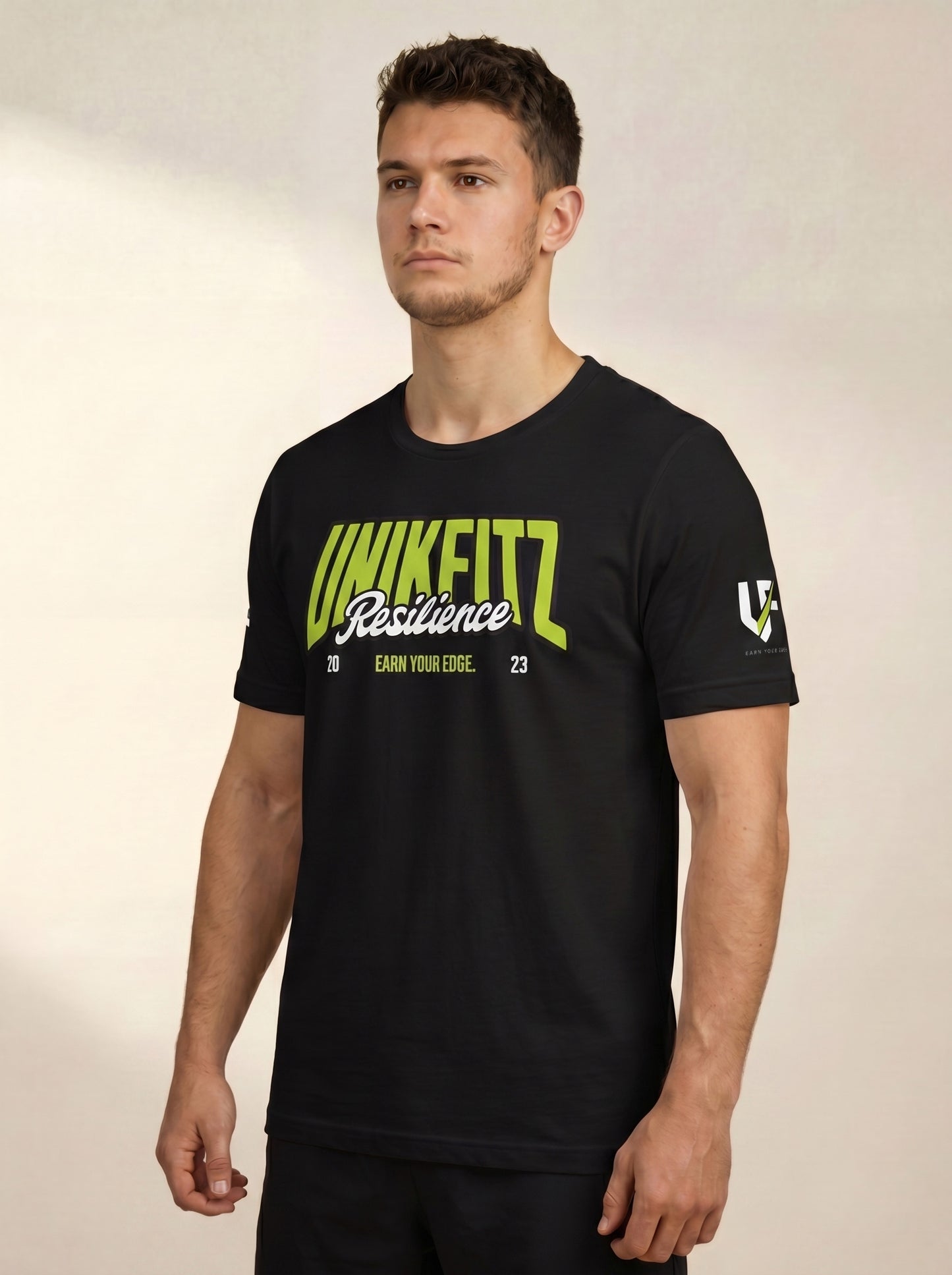 UNIKFITZ Presence Tee Black