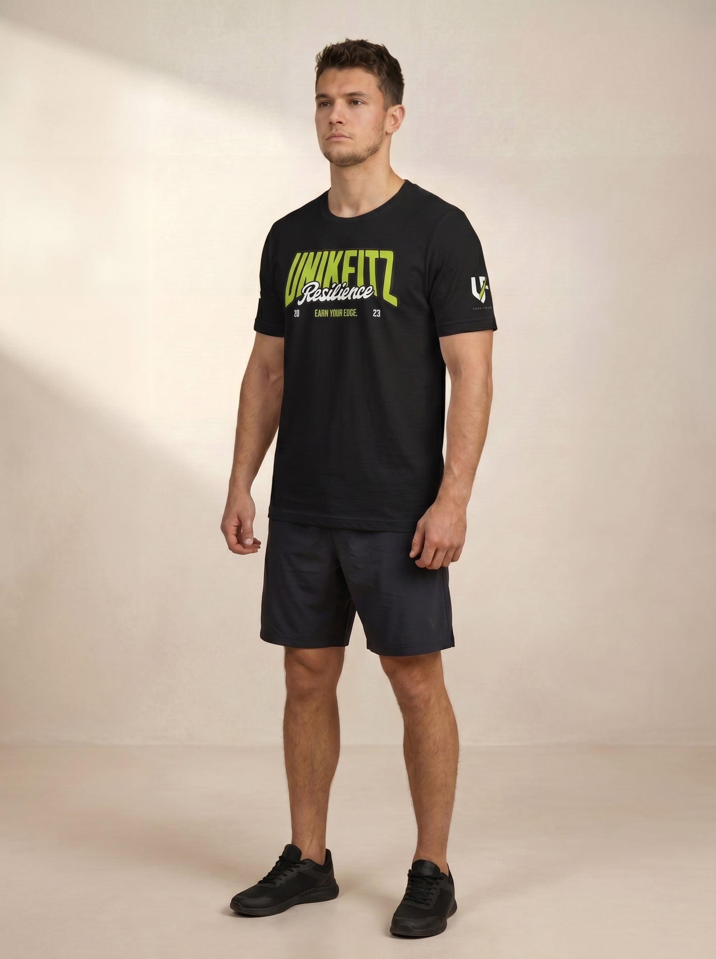 UNIKFITZ Presence Tee Black