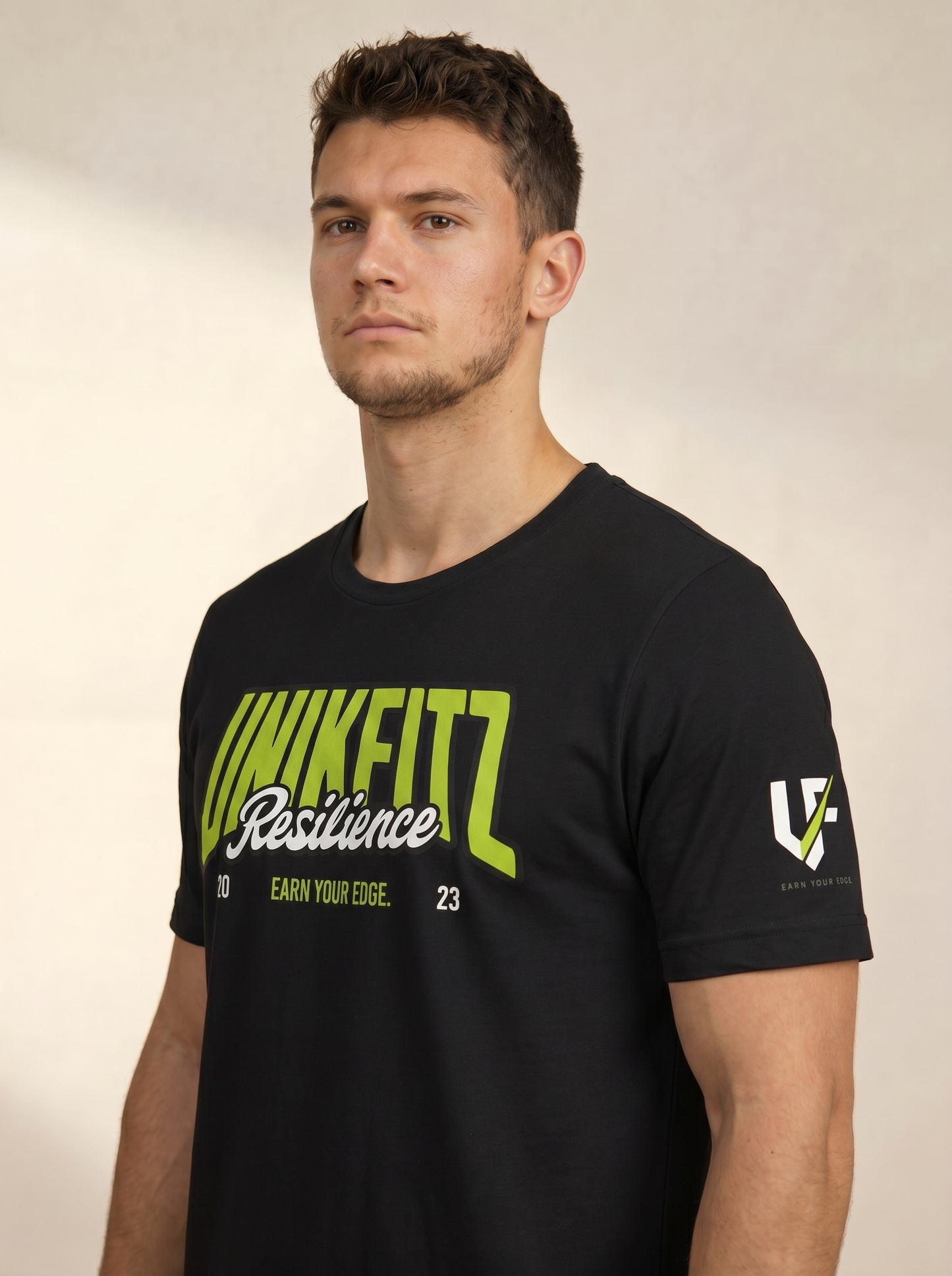 UNIKFITZ Presence Tee Black