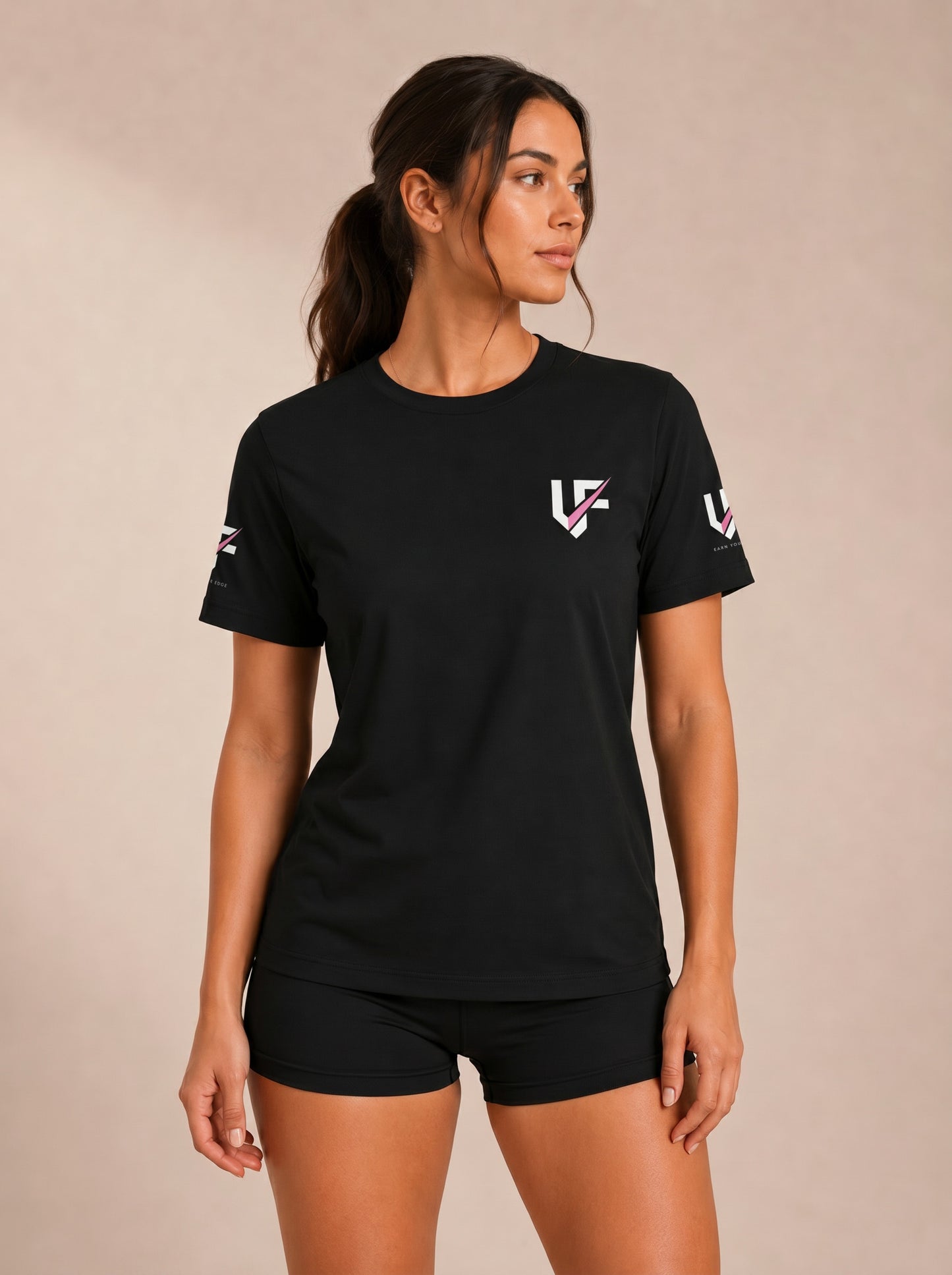 UNIKFITZ Summit Tee Black