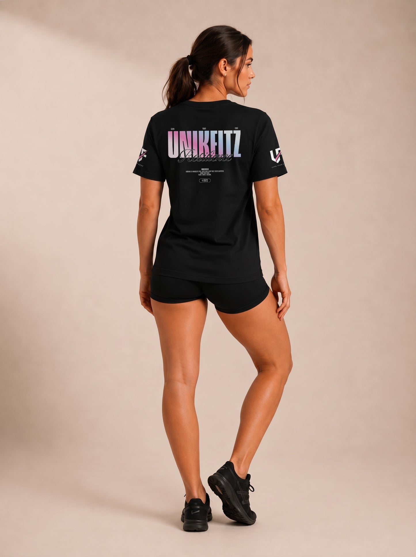UNIKFITZ Summit Tee Black