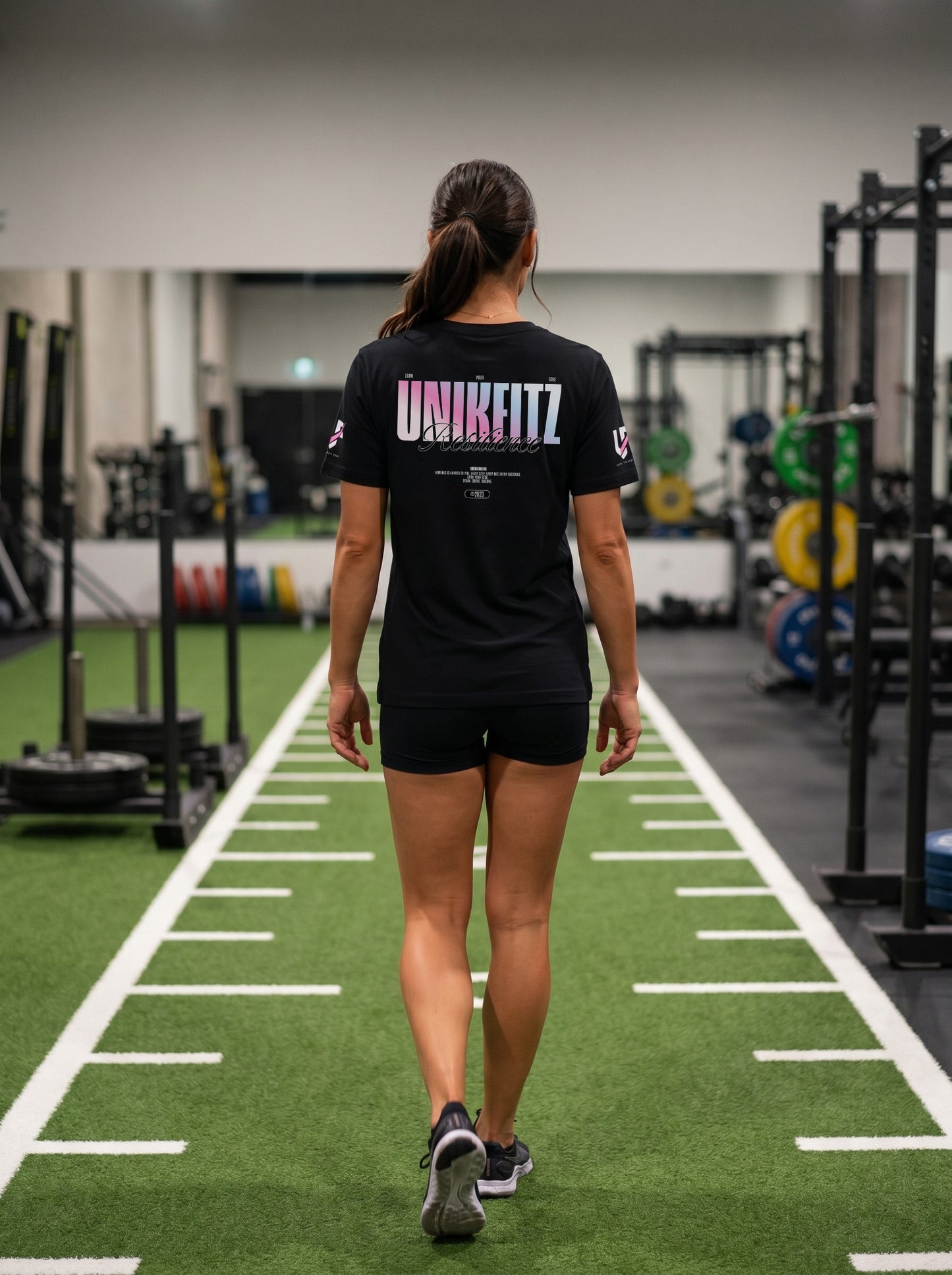 UNIKFITZ Summit Tee Black