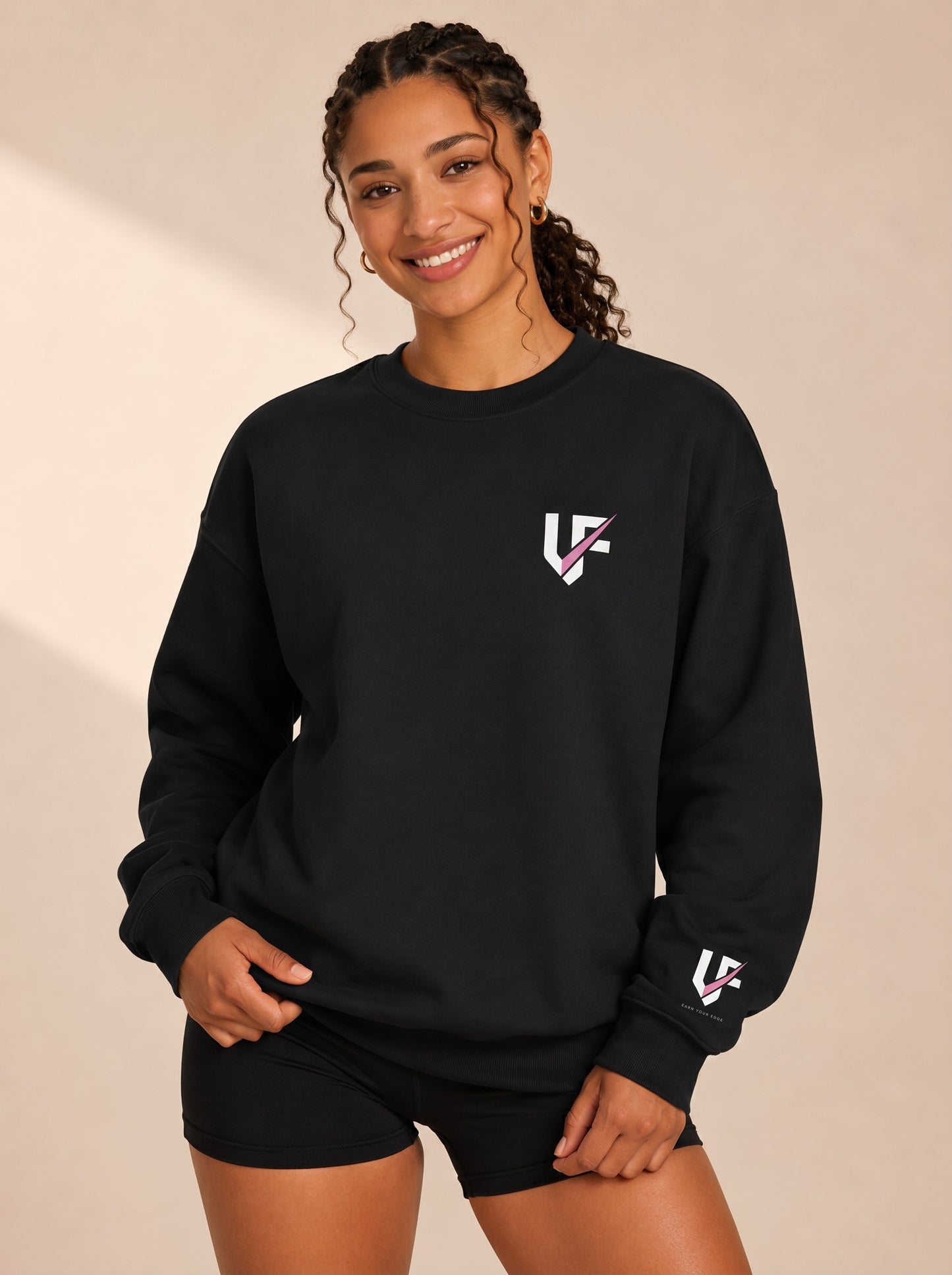 UNIKFITZ Elevate Sweatshirt Black