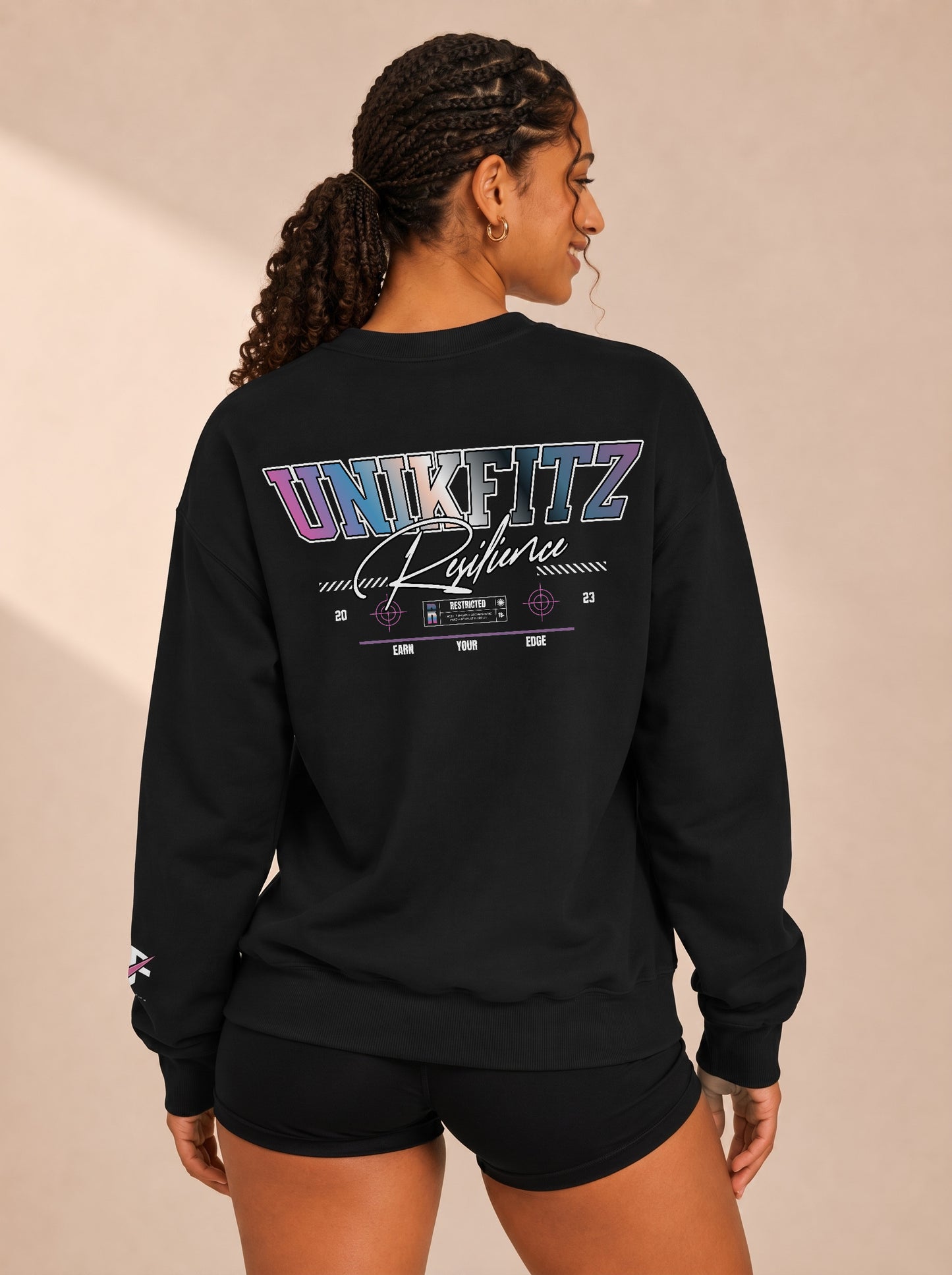 UNIKFITZ Elevate Sweatshirt Black