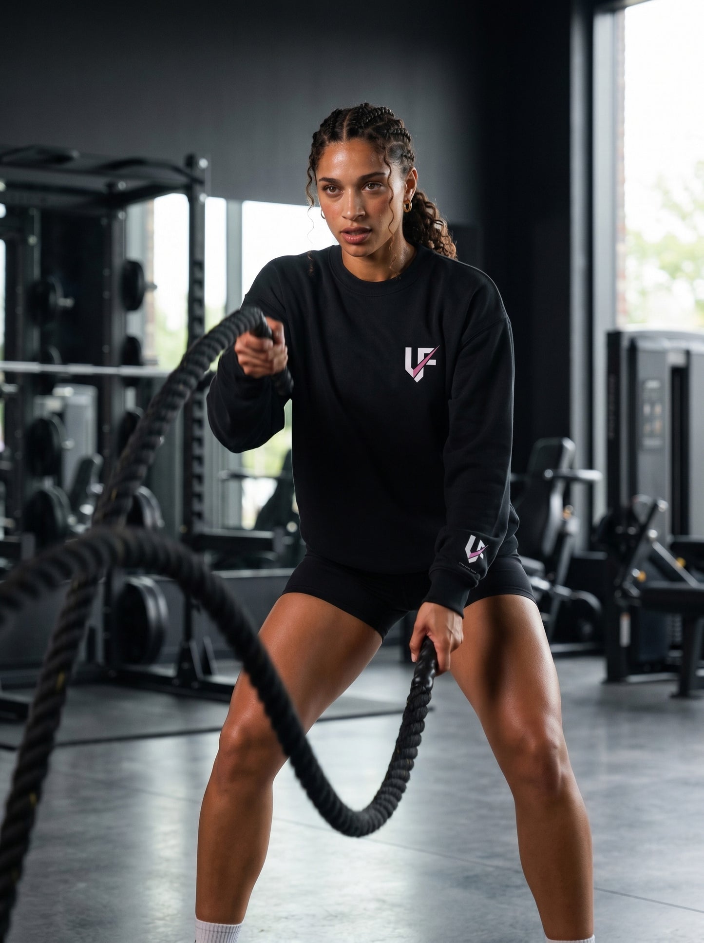 UNIKFITZ Elevate Sweatshirt Black