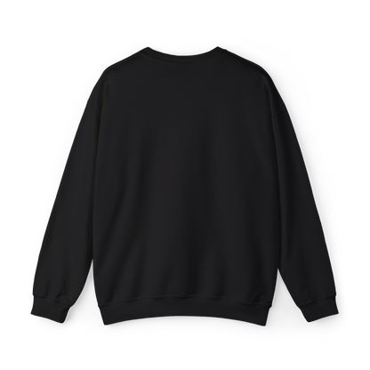 Back view of the Don't Listen Men's Sweatshirt by UNIKFITZ in black. This minimalistic yet bold Australian streetwear design offers a clean, premium look, making it an essential choice for men's wear, gym sessions, and urban fashion.