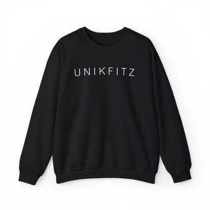 Dreams Have No Limits women's Sweatshirt by UNIKFITZ in black, showcasing a clean, modern aesthetic. This high-quality streetwear piece is perfect for women's wear, gym sessions, and casual styling, blending comfort and bold fashion.