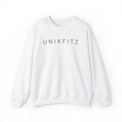 Dreams Have No Limits women's Sweatshirt by UNIKFITZ in white, showcasing a clean, modern aesthetic. This high-quality streetwear piece is perfect for women's wear, gym sessions, and casual styling, blending comfort and bold fashion.