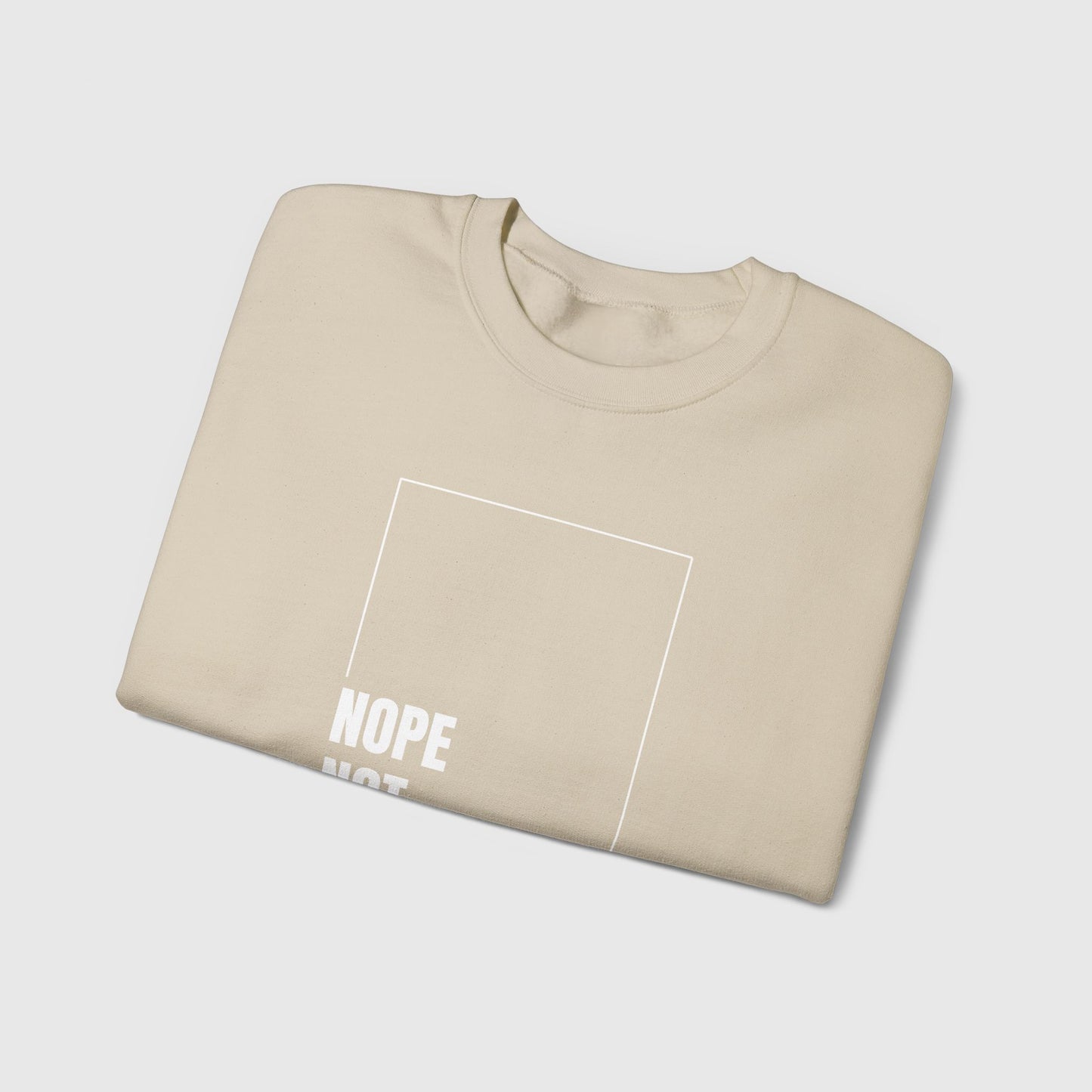 Nope Mens Sweatshirt