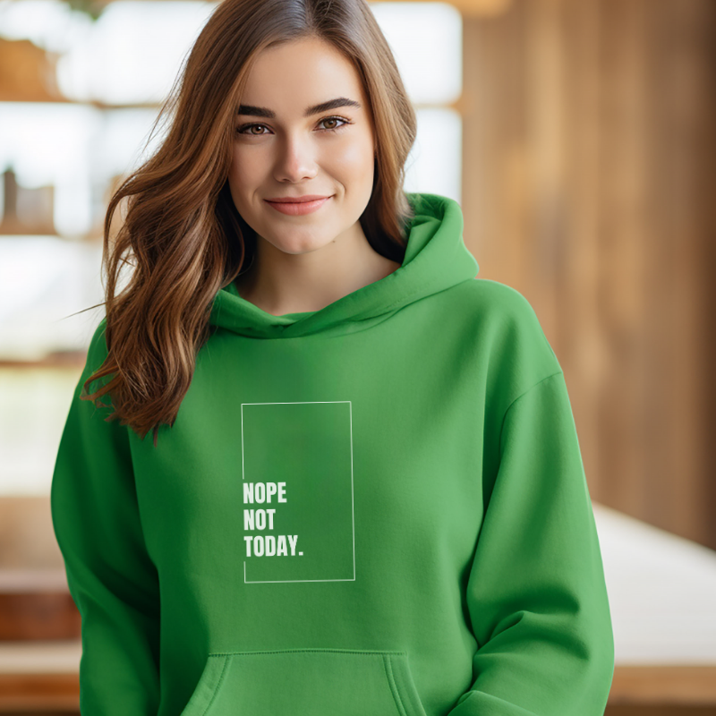 Girls green hoodie outlet