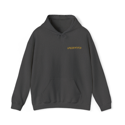 Rise and Soar women's charcoal grey Hoodie by UNIKFITZ with a sleek, minimalist front design and kangaroo pocket. Crafted for Australian streetwear lovers, this essential hoodie offers both function and fashion for women's wear and women's t-shirt alternatives