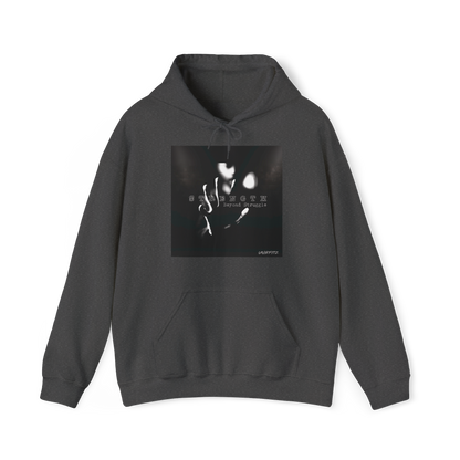 Strength Beyond Men's charcoal grey Hoodie by UNIKFITZ – Featuring a powerful black-and-white design with an urban edge, this Australian streetwear men's clothing piece is perfect for gym enthusiasts and trendsetters. Elevate your men's wear wardrobe with this must-have hoodie.