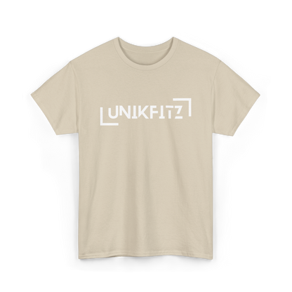 UNIKFITZ Square T-SHIRT - Sand t shirt-Tee-Shirt - Front picture | UNIKFITZ t-shirt only